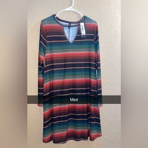 Crazy train serape dress